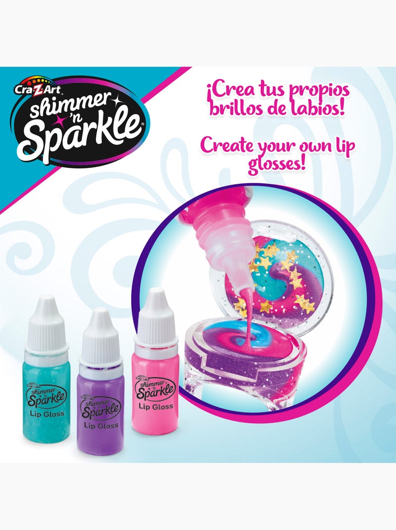 Shimmer 'n sparkle conjunto para fazer batom com medalhões N/D - Kiabi