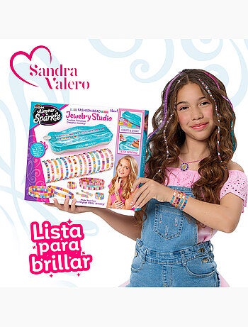 Shimmer 'n sparkle kit pulseiras, brincos e anéis com contas tila