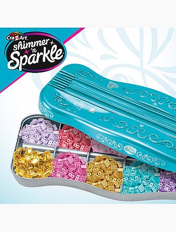 Shimmer 'n sparkle kit pulseiras, brincos e anéis com contas tila