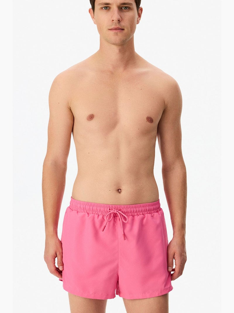 Short básico masculino penti Rosa-fluo/Solinotes - Kiabi
