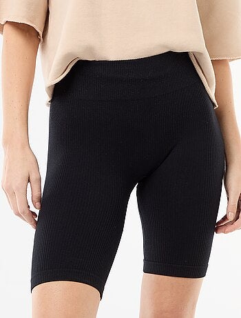 Short ciclista canelado