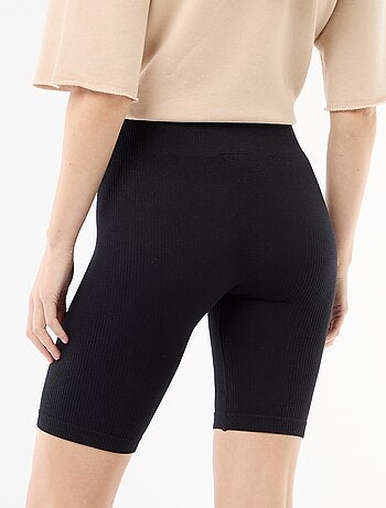 Short ciclista canelado