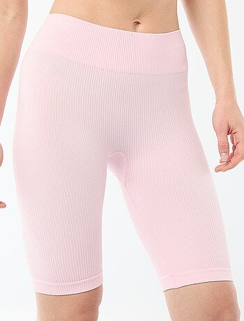 Short ciclista canelado