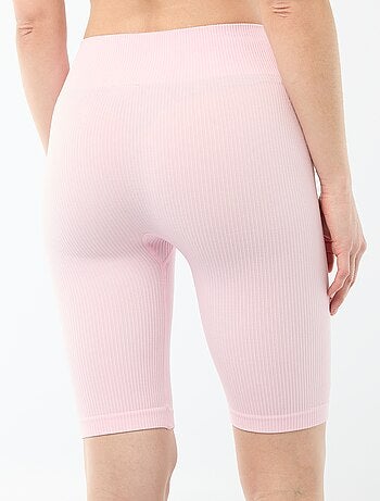 Short ciclista canelado