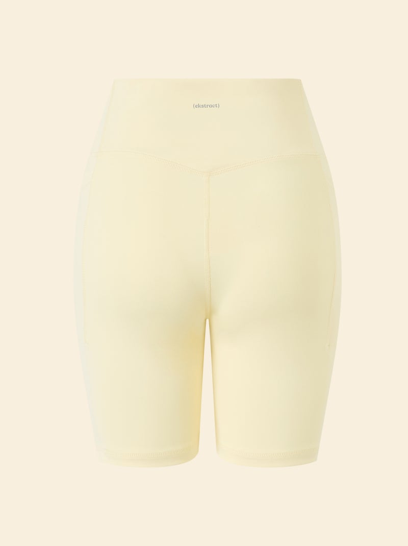 Short ciclista de desporto - (ekstract) Amarelo - Kiabi