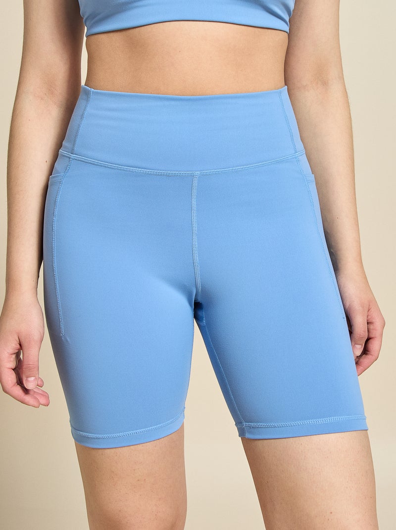 Short ciclista de desporto - (ekstract) Azul - Kiabi