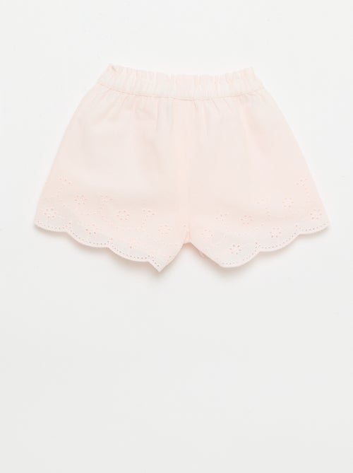 Short de algodão \'Marie\' \'Disney\' - Kiabi