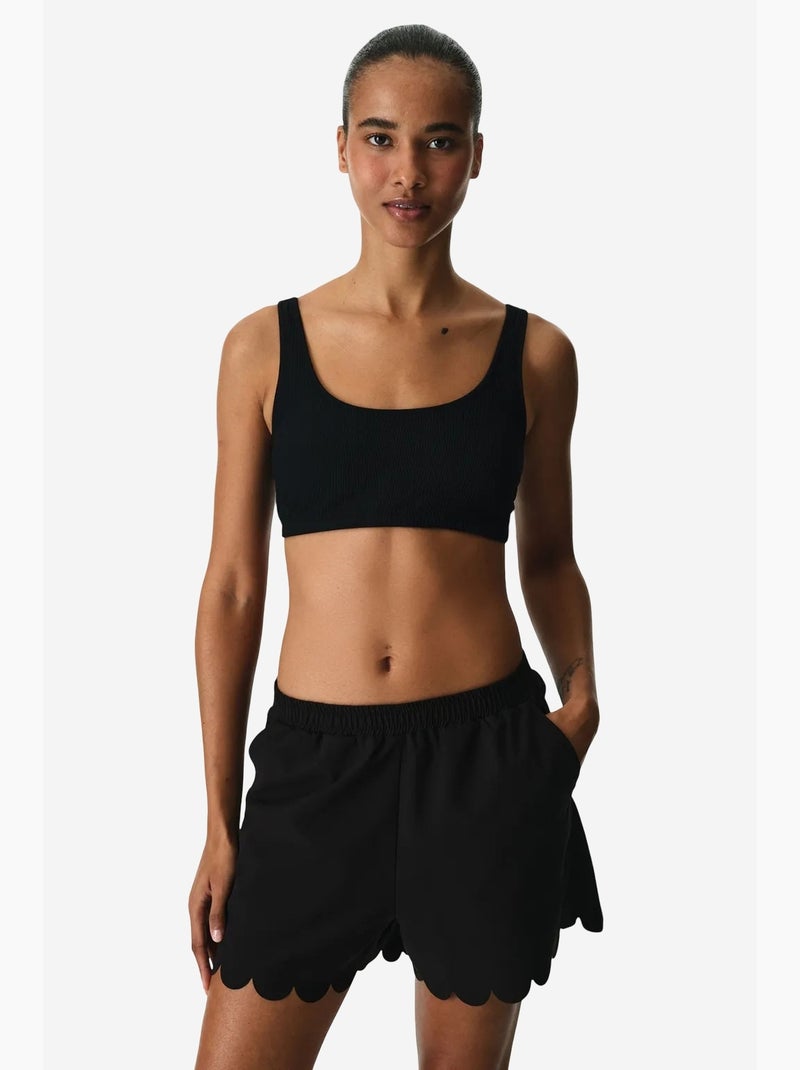 Short de banho feminino laser penti Preto - Kiabi
