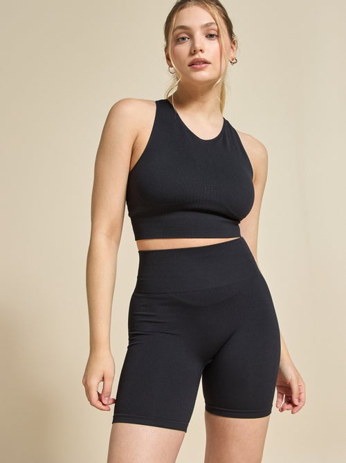 Short de ciclismo desportivo sem costuras - (ekstract) - Kiabi Short de ciclismo desportivo sem costuras - (ekstract) - Kiabi