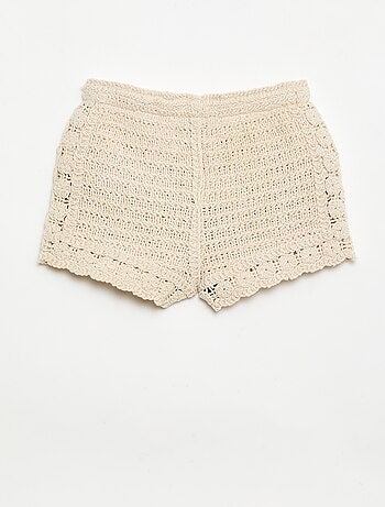 Short de croché liso