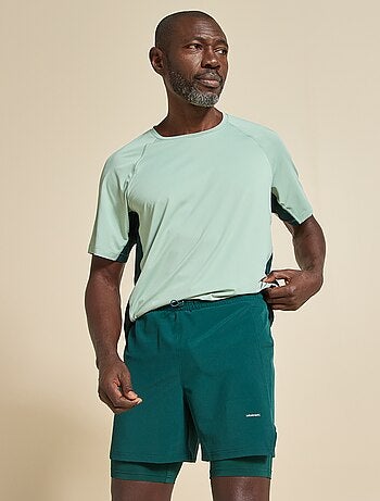 Short de desporto 2 em 1 - (ekstract)