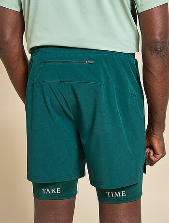 Short de desporto 2 em 1 - (ekstract)
