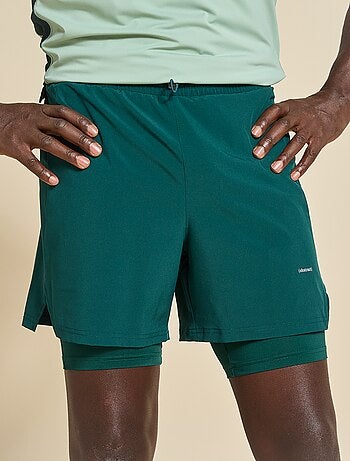 Short de desporto 2 em 1 - (ekstract)