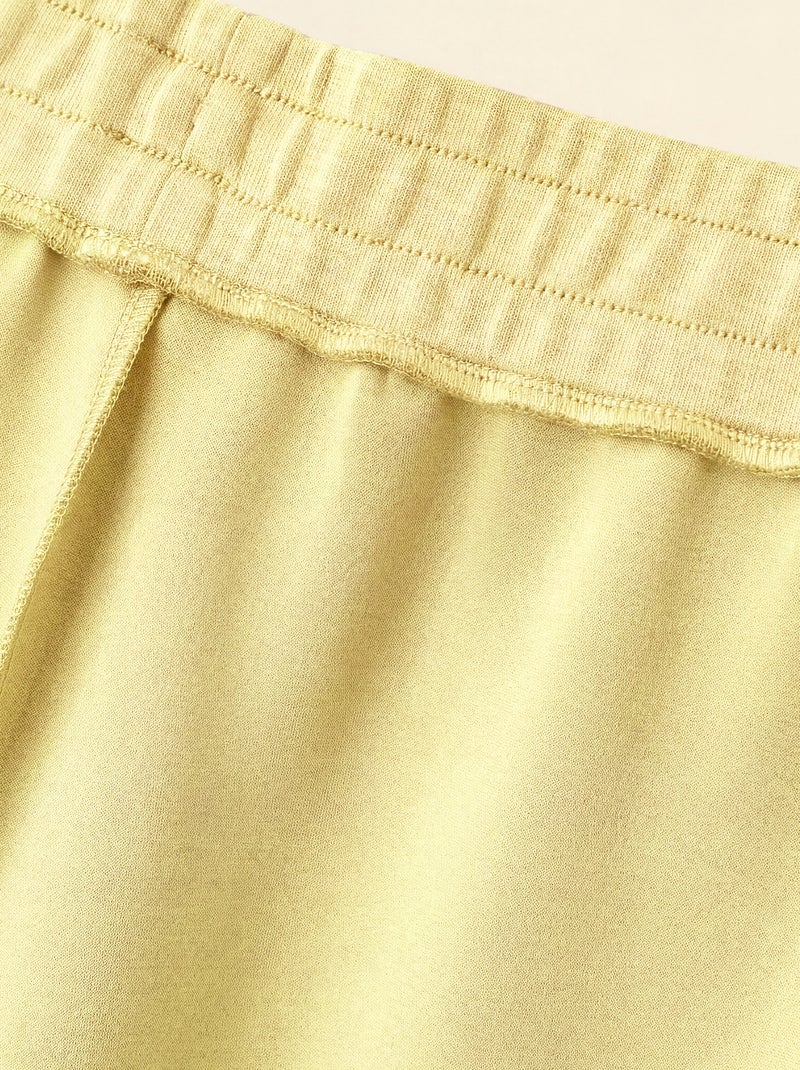 Short de desporto oversize - (ekstract) Amarelo - Kiabi