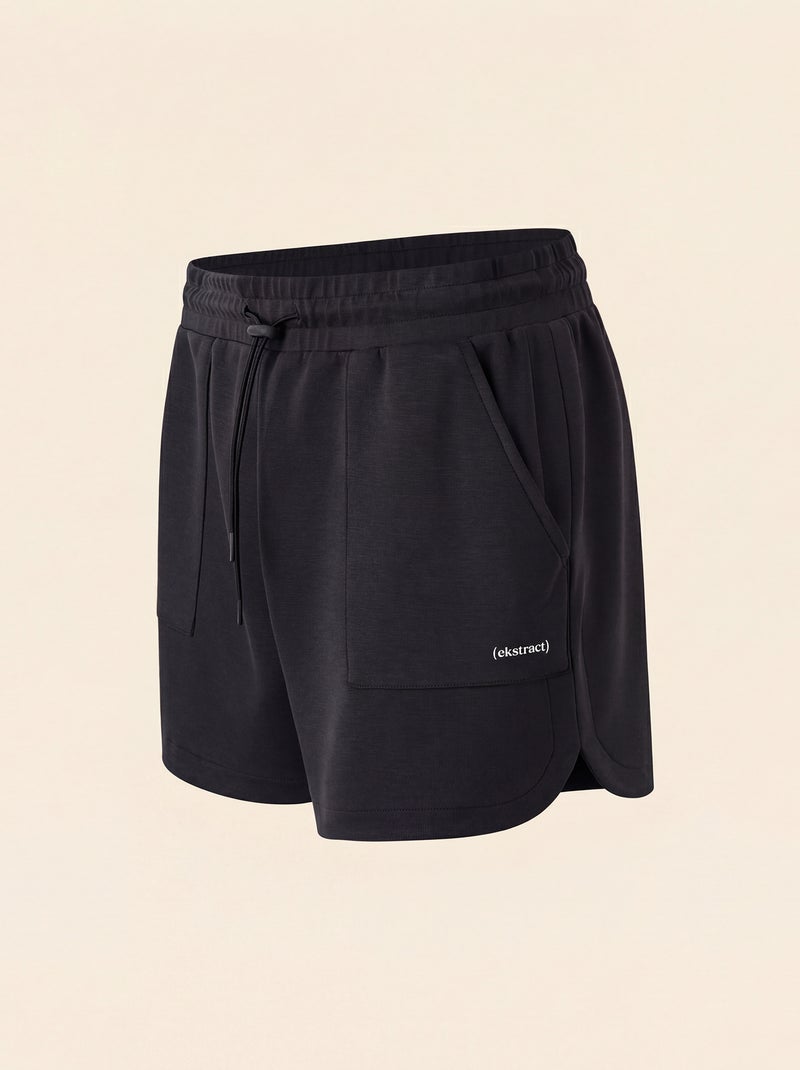 Short de desporto oversize - (ekstract) Preto - Kiabi