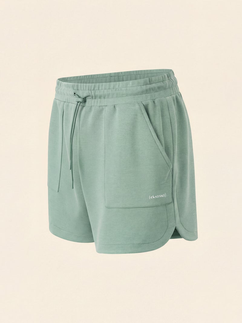 Short de desporto oversize - (ekstract) Verde - Kiabi