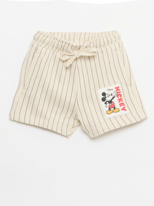 Short de french terry 'Disney' - Kiabi
