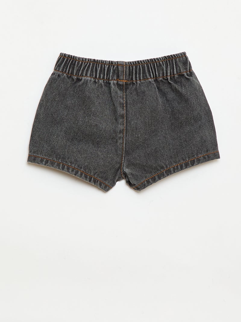 Short de ganga Cinza - Kiabi
