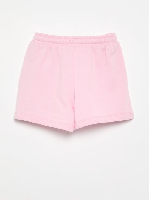 Short de moletão com bolsos - Kiabi Short de moletão com bolsos - Kiabi