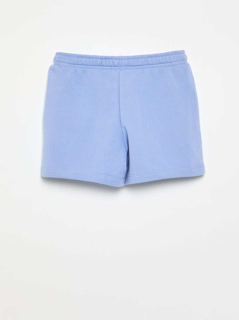 Short de moletão com bolsos Rosa - Kiabi
