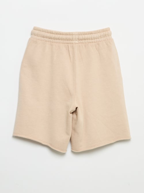 Short de moletão leve estampado - Kiabi Short de moletão leve estampado - Kiabi