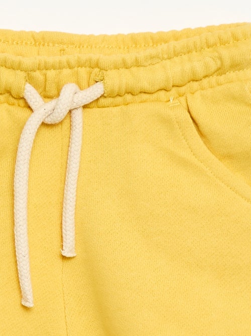 Short de moletão leve liso - Kiabi