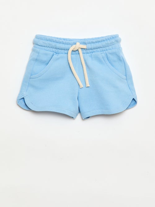 Short de moletão leve liso - Kiabi