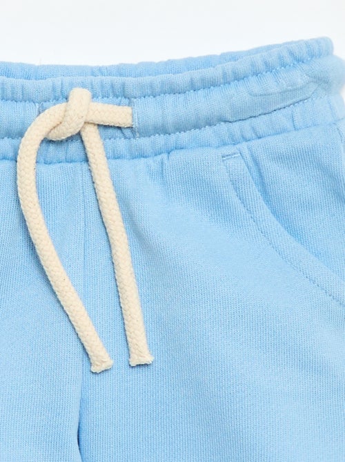 Short de moletão leve liso - Kiabi