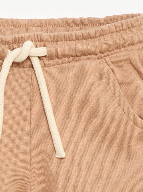 Short de moletão leve liso - Kiabi