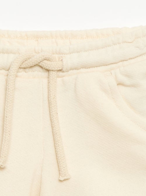 Short de moletão leve liso - Kiabi