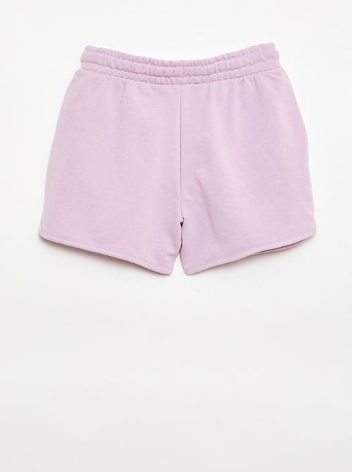 Short em french terry liso - Kiabi
