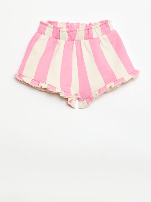 Short em jersey estampado - Kiabi