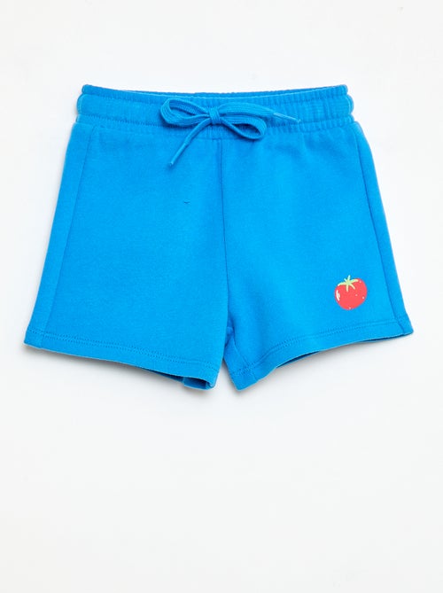 Short em moletom com padrão - Kiabi