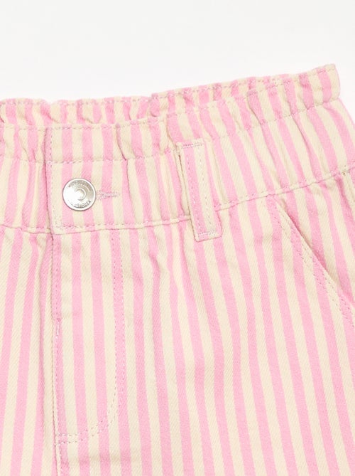 Short estampado integral em algodão - Kiabi