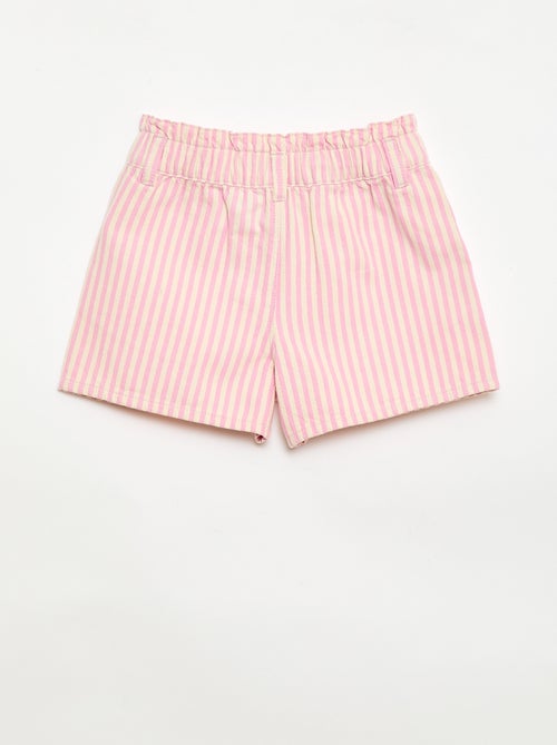Short estampado integral em algodão - Kiabi