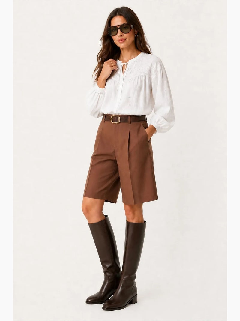 Short feminino istanbul Castanho - Kiabi