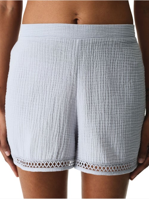 Short feminino lessi trim penti - Kiabi Short feminino lessi trim penti - Kiabi