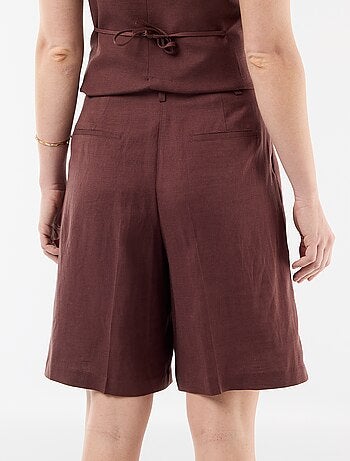 Short Largo com Pregas