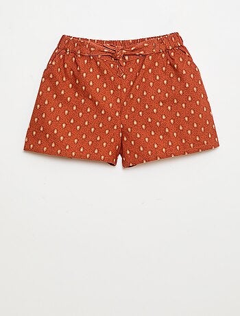 Short leve em algodão