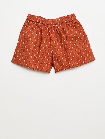 Short leve em algodão
