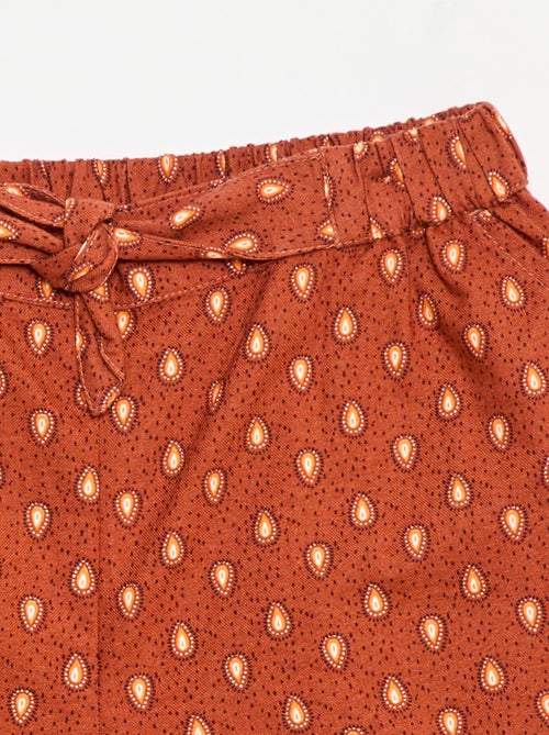 Short leve em algodão - Kiabi