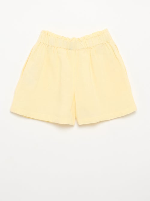 Short liso com laço fantasia - Kiabi Short liso com laço fantasia - Kiabi