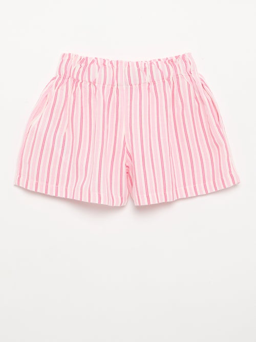 Short liso com laço fantasia - Kiabi Short liso com laço fantasia - Kiabi
