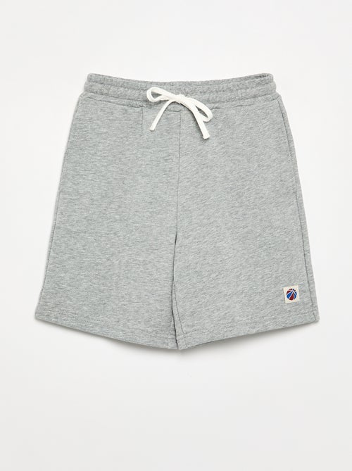 Short liso em moletão não cardado - Kiabi