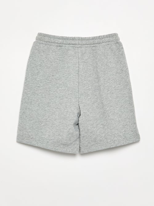 Short liso em moletão não cardado - Kiabi
