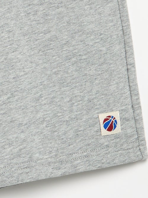 Short liso em moletão não cardado - Kiabi