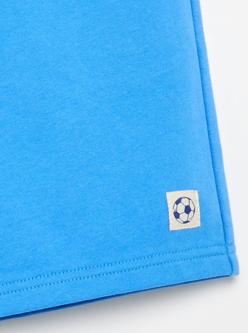 Short liso em moletão não cardado - Kiabi