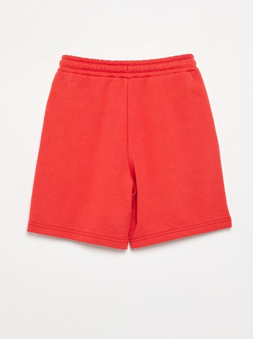 Short liso em moletão não cardado - Kiabi