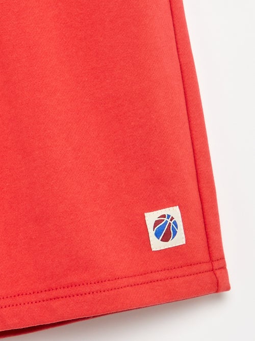 Short liso em moletão não cardado - Kiabi