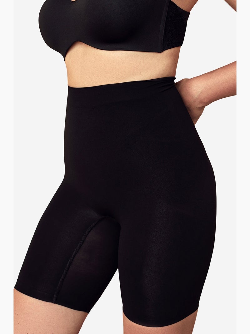 Short modelador push-up sem costura penti Preto - Kiabi